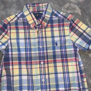 Boys Ralph Lauren button down shirt